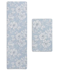 Laura Ashley Iris Ant-Fatigue 2-Pc. Wellness Mats