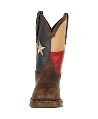 Durango Men's Workin' Rebel Texas Flag Steel Toe Work Boot