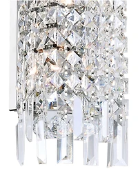 Cwi Lighting 14" Metal Colosseum 2 Light Wall Sconce