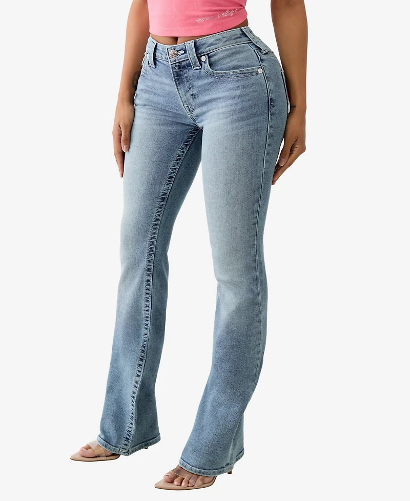 True Religion Women's Becca I Love True Bootcut Jeans
