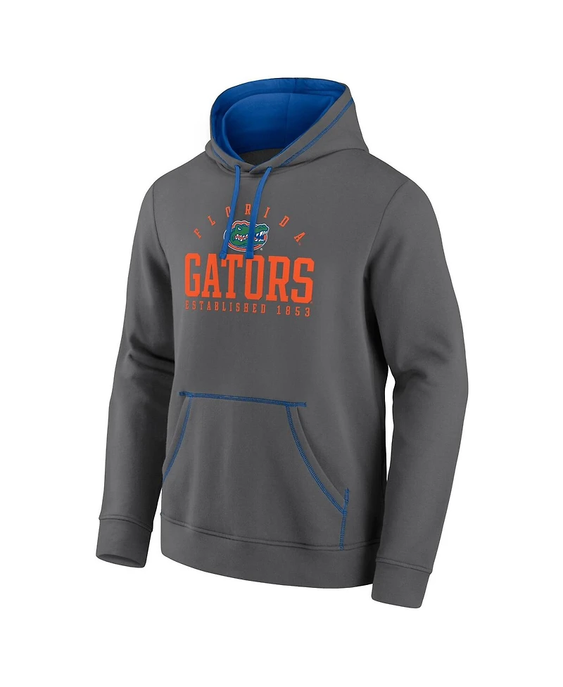 Fanatics Men's Gray Florida Gators Toppler Fleece Pullover Hoodie