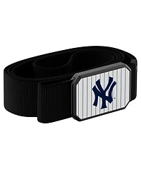 Groove Life Black New York Yankees Belt with Team Color Buckle Belt