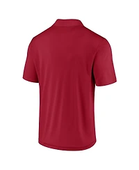 Fanatics Men's Red Tampa Bay Buccaneers Lockup Polo Shirt
