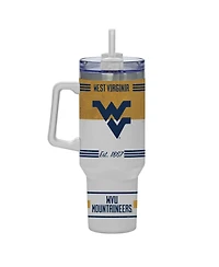 Indigo Falls West Virginia Mountaineers 40oz. Rocky Vintage Tumbler