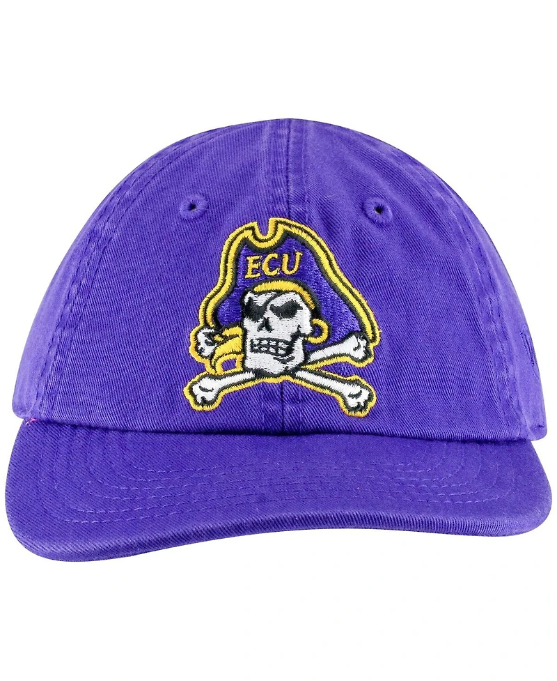 Top of the World Baby Boys and Girls Purple Ecu Pirates Mini Me Flex Hat