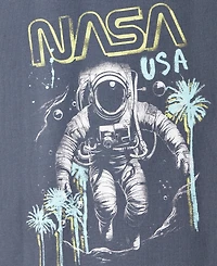 Grayson Threads Kids, The Label Big Boys Nasa Graphic Short-Sleeve T-Shirt