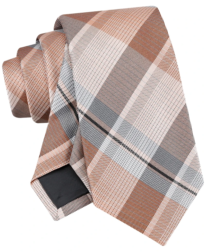 Calvin Klein Men's Rowe Plaid Tie