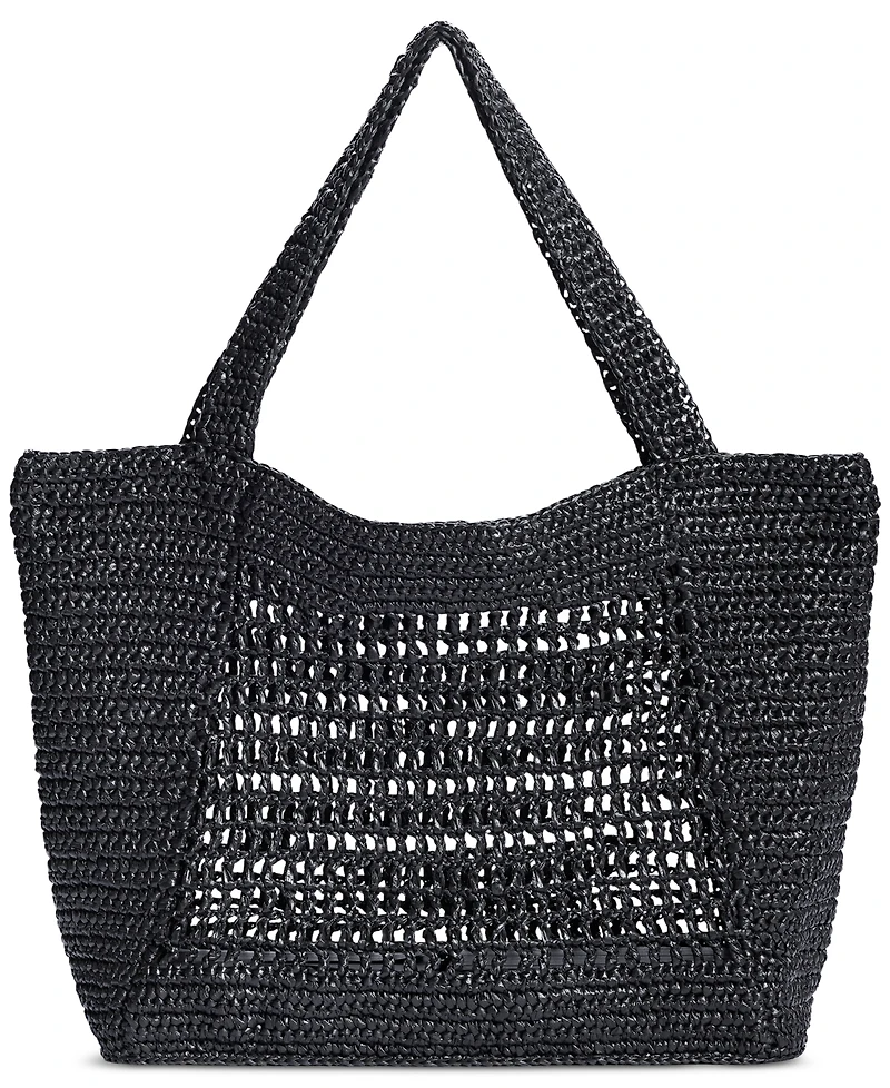 Sam Edelman Marcie Open Weave Raffia Tote