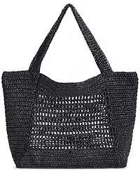 Sam Edelman Marcie Open Weave Raffia Tote