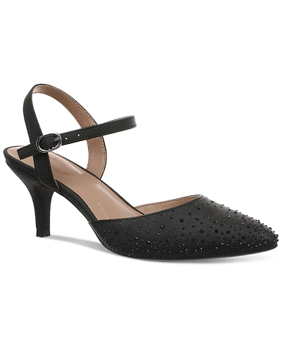 Style & Co Women's Gwenn Evening Shimmer Heel Pumps, Exclusively at Macy's