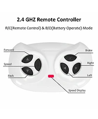 12V Electric Ride On Truck with Parental Remote Control and Led Lights
