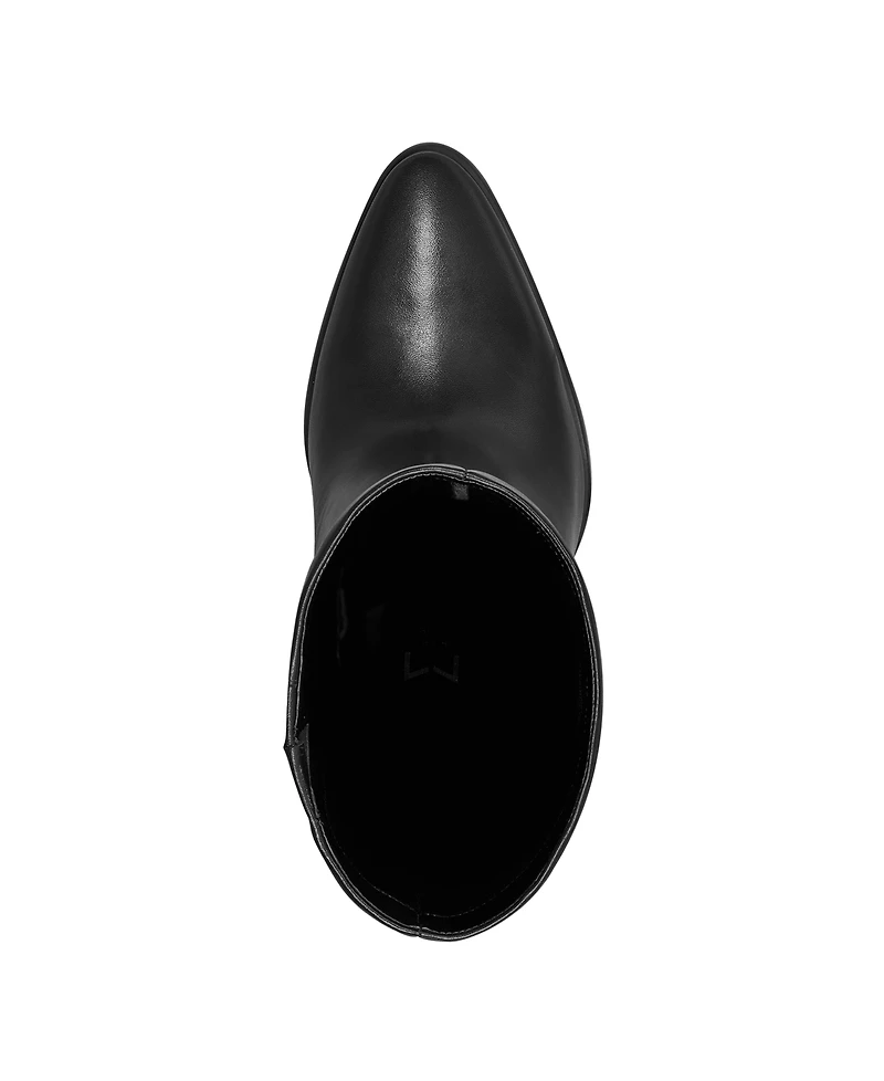 Marc Fisher Ltd Women's Lannie Wide Calf Block Heel Boots