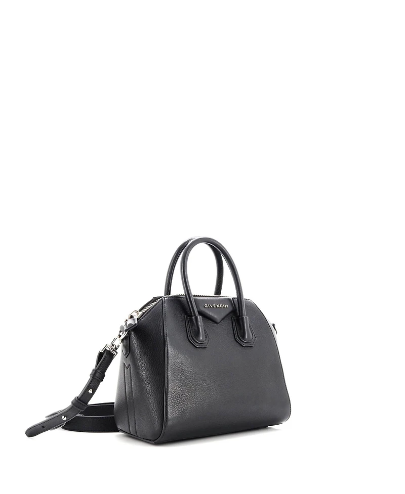 Pre-Owned Givenchy Mini Antigona Bag Leather