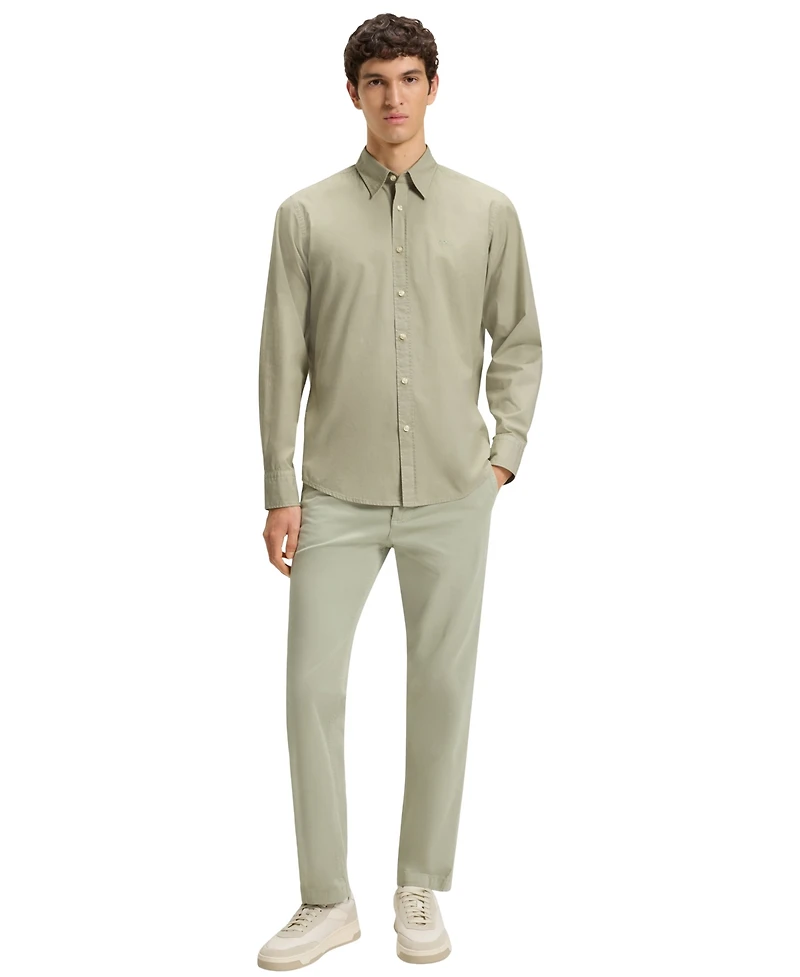 Boss by Hugo Men's Cotton Poplin Regular-Fit Dress Shirt