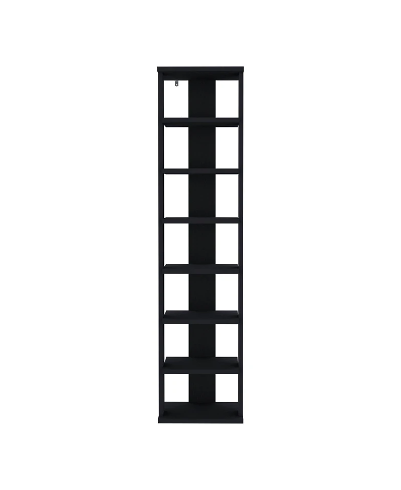 Glacier Shoe Rack, 7 Shelves, White