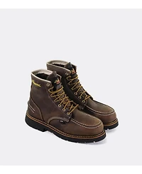 Thorogood Men's 1957 Series Waterproof 6" Safety Moc Toe Work Boots for Men