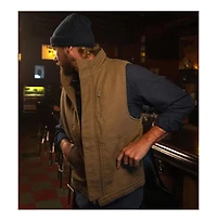 Thorogood Big & Tall Men's Heritage Stone Washed Canvas Vest