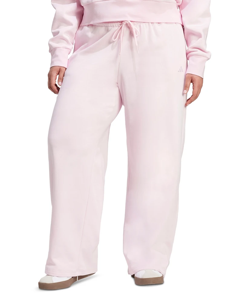 adidas Plus Essentials Fleece Mid-Rise Sweatpants