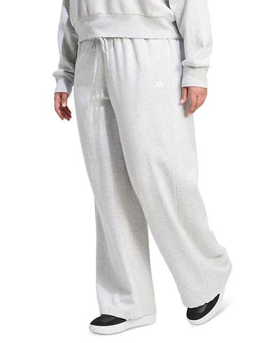 adidas Plus Essentials Fleece Mid-Rise Sweatpants