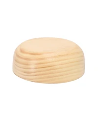 MegaChef 7 Inch Bamboo Wood Serving Bowl