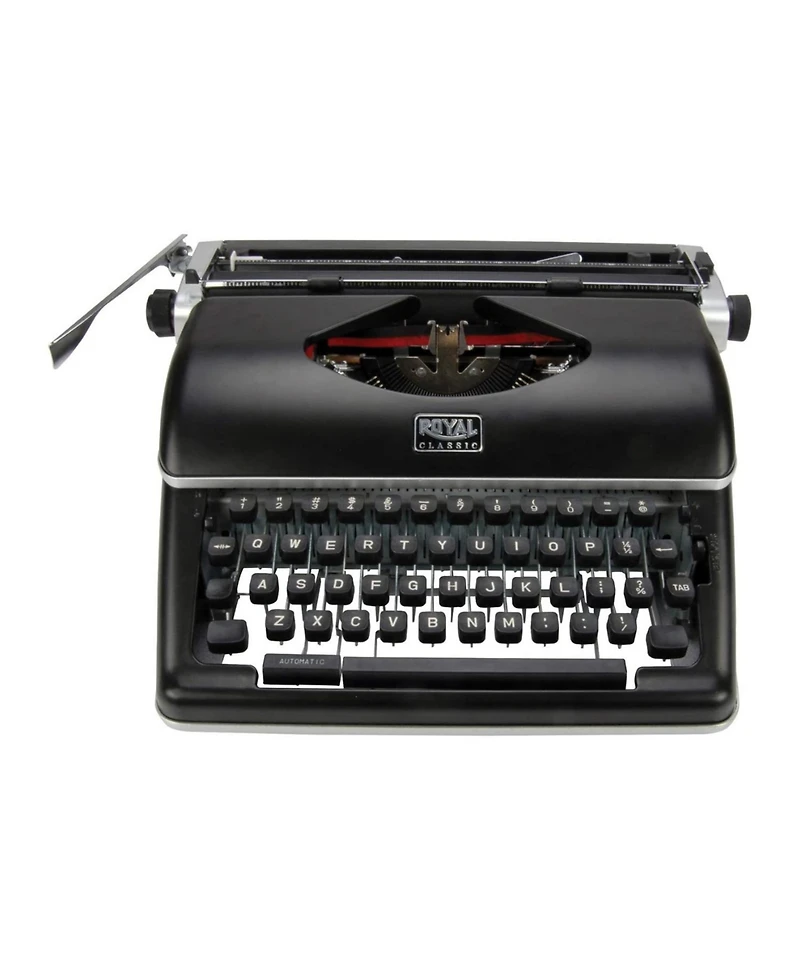 Royal Consumer Classic Retro Manual Typewriter (Black)