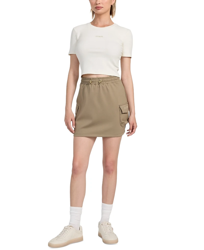 Guess Women's Carla Short-Sleeve Knit Top