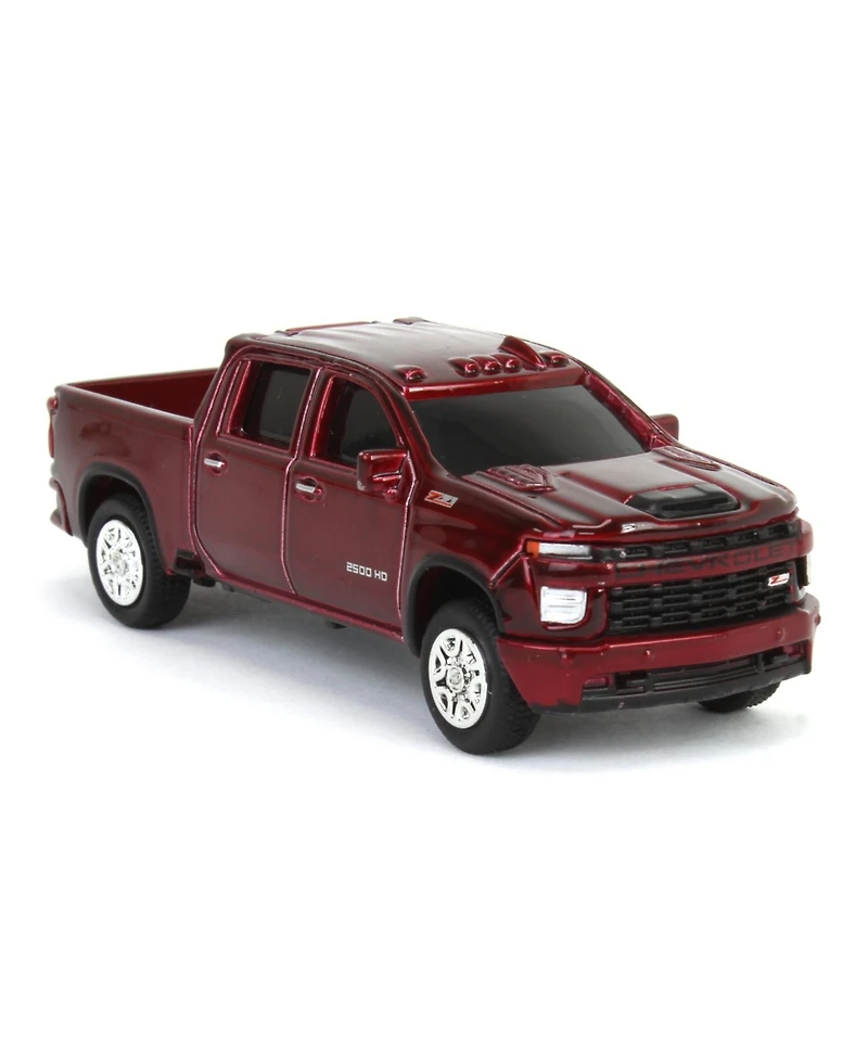 Ertl 1/64 Chevy Silverado 2500HD Z71 Cajun Red, Collect N Play
