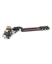 1/50 Black Kenworth T880 Sbfa w/ Black Trail King TK120 Hdg Lowboy Trailer 71134