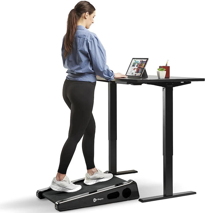 LifePro Mini Walking Pad Treadmill – 30" Compact Under-Desk Treadmill with Adjustable Incline, 3MPH Max Speed & No Installation Required