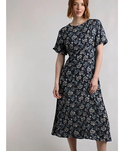 Weird Fish Women's Everly Printed Dress