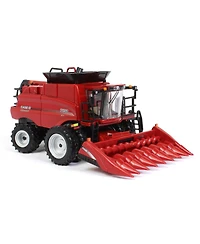 Ertl 1/64 Prestige Case Ih 7150 Combine with Corn and Grain Headers