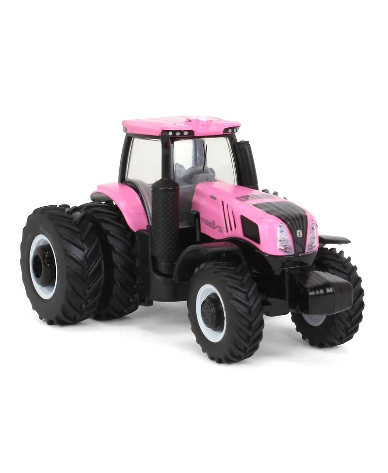 Ertl 1/64 Pink New Holland Genesis T8.380 Tractor with Rear Duals