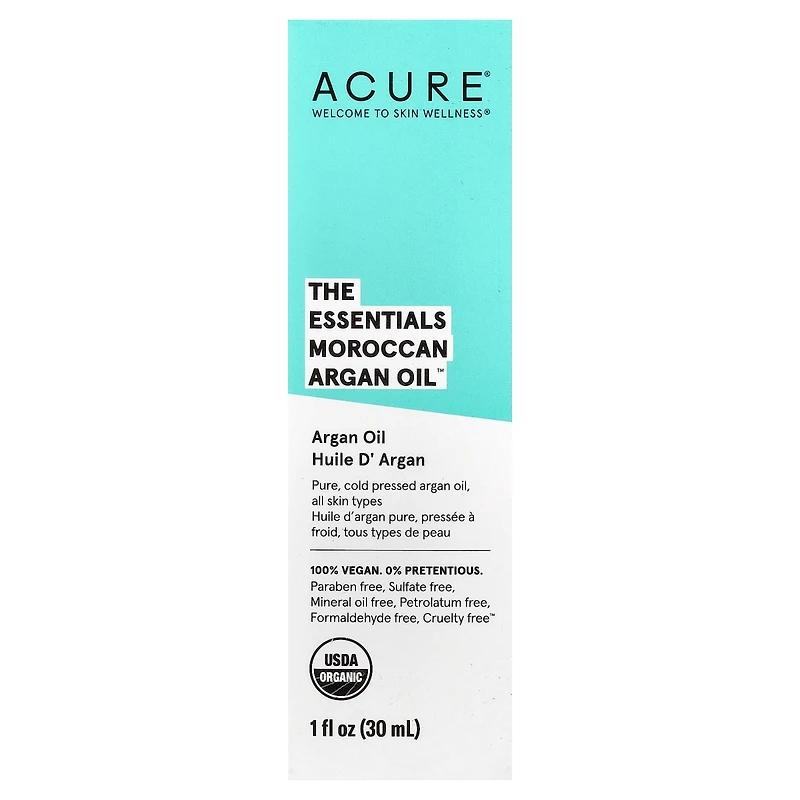 Acure The Essentials Moroccan Argan Oil