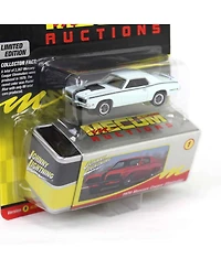1/64 1970 Mercury Cougar Eliminator White Mecum Johnny Lightning Storage Tin
