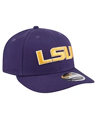 New Era Men's Purple Lsu Tigers Low Profile 9FIFTY Snapback Hat