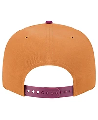 New Era Men's Brown/Purple Detroit Tigers Color Pack Two-Tone 9FIFTY Snapback Hat