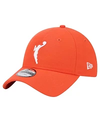 New Era Men's Orange Wnba Logo 9TWENTY Adjustable Hat