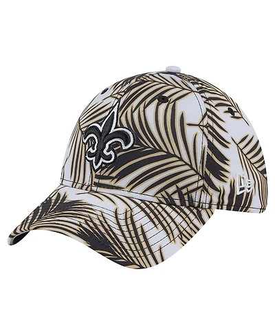 New Era Men's Gray Orleans Saints Palms 39THIRTY Flex Hat