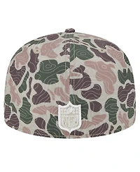 New Era Men's Orleans Saints Geo Camo 59FIFTY Fitted Hat