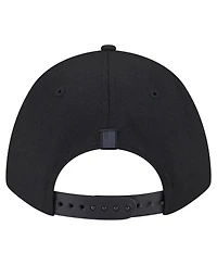 New Era Men's Black Philadelphia 76ers Game Day Flag A-Frame 9FORTY Adjustable Hat