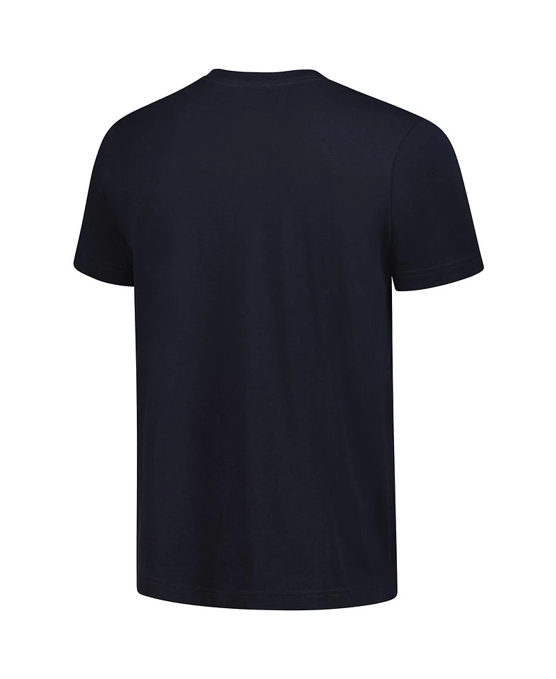 New Era Men's Navy Indiana Pacers Distressed Throwback Vintage Color Pack T-Shirt