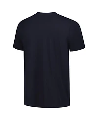 New Era Men's Navy Indiana Pacers Distressed Throwback Vintage Color Pack T-Shirt