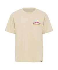 Sportiqe Men's and Women's Cream Phoenix Suns The Land Artist Series Duke Premium T-Shirt
