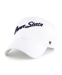 '47 Brand Men's White Penn State Nittany Lions Vault Clean Up Adjustable Hat