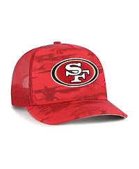 '47 Brand Men's Scarlet San Francisco 49ers Fiji Trucker Adjustable Hat