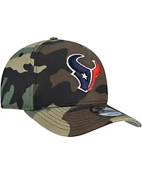 New Era Men's Camo Houston Texans Woodsy 9FIFTY Snapback Hat