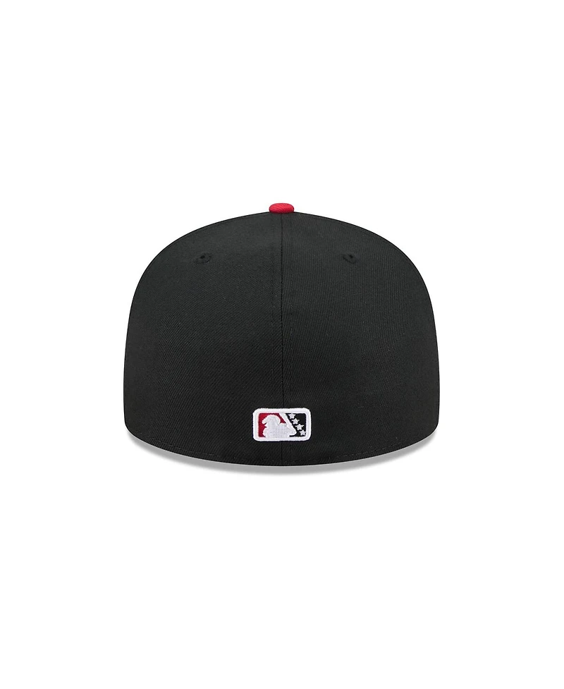 New Era Men's Black Fresno Grizzlies Theme Nights 59FIFTY Fitted Hat