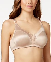 Bali Double Support Tailored Wireless Lace Up Front Bra 3820