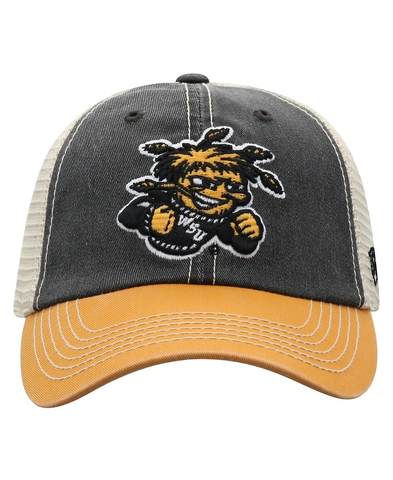 Top of the World Men's Black Wichita State Shockers Off Road Adjustable Trucker Hat