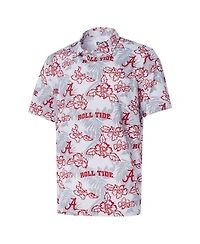 Reyn Spooner Men's White Alabama Crimson Tide Performance Polo Shirt